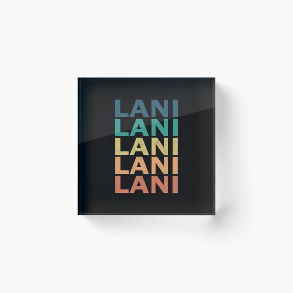 Item preview, Lani Name T Shirt - Lani Vintage Retro Name Gift Item Tee designed and sold by ueenanerne.