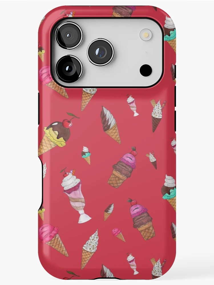 Thumbnail 1 of 4, iPhone Case, Icecream Addict Pattern designed and sold by Rizty.