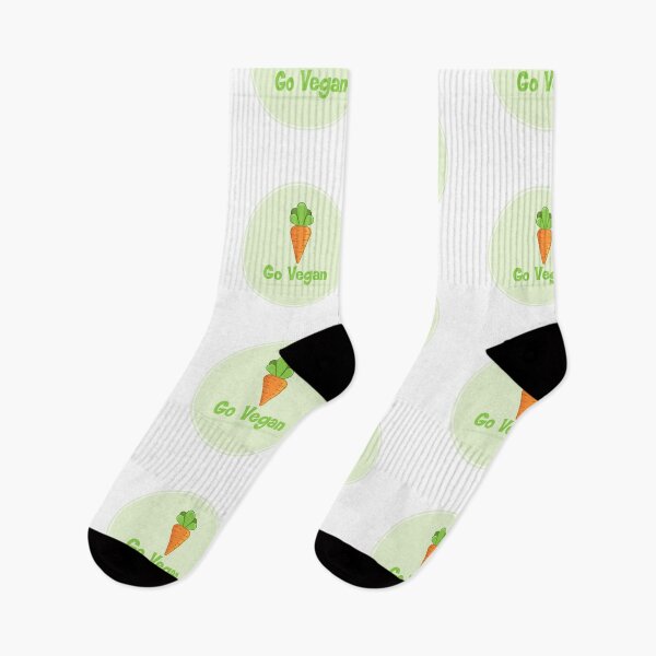 Item preview, Go vegan. Vegan 100% . Carrot icon. Logo. Modern print. Vegetarian designed and sold by KsuWonder.