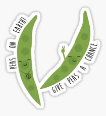 Peas - Pun Sticker