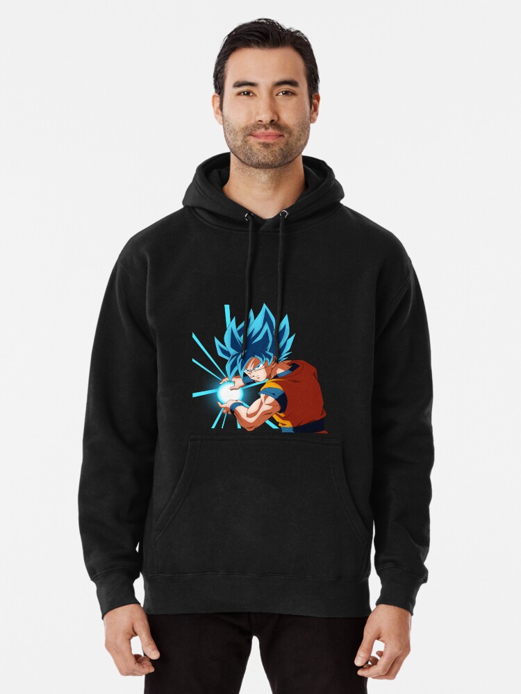 Goku store blue hoodie