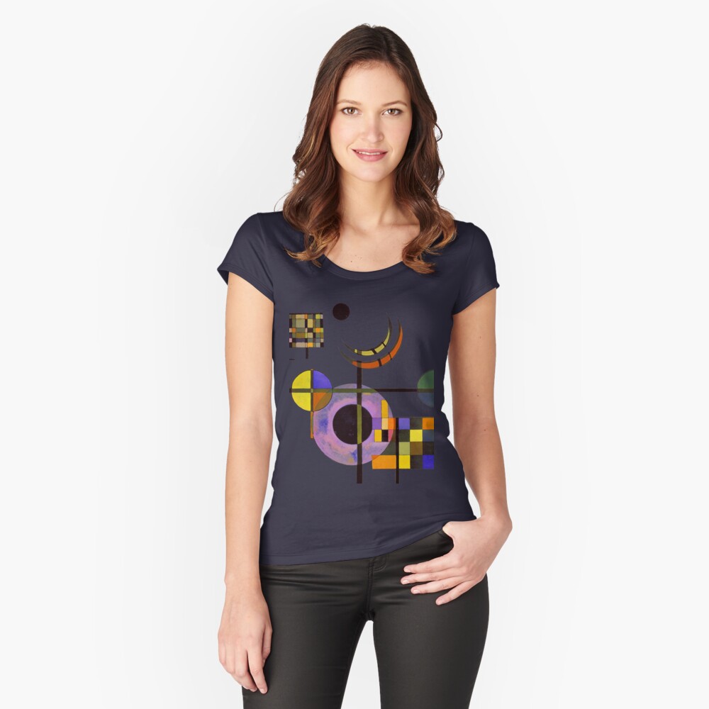 Item preview, Fitted Scoop T-Shirt designed and sold by LazyHatter.