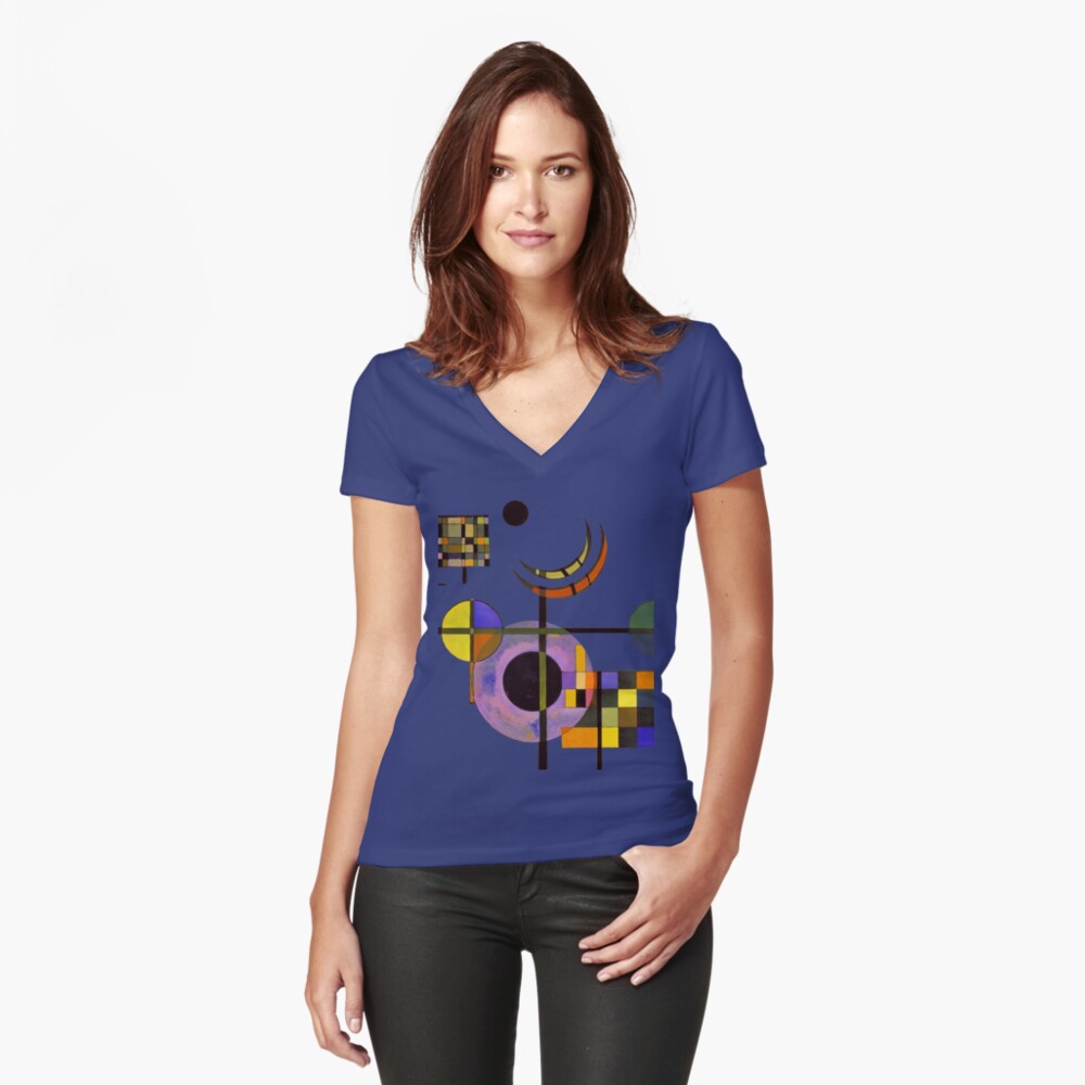 Item preview, Fitted V-Neck T-Shirt designed and sold by LazyHatter.