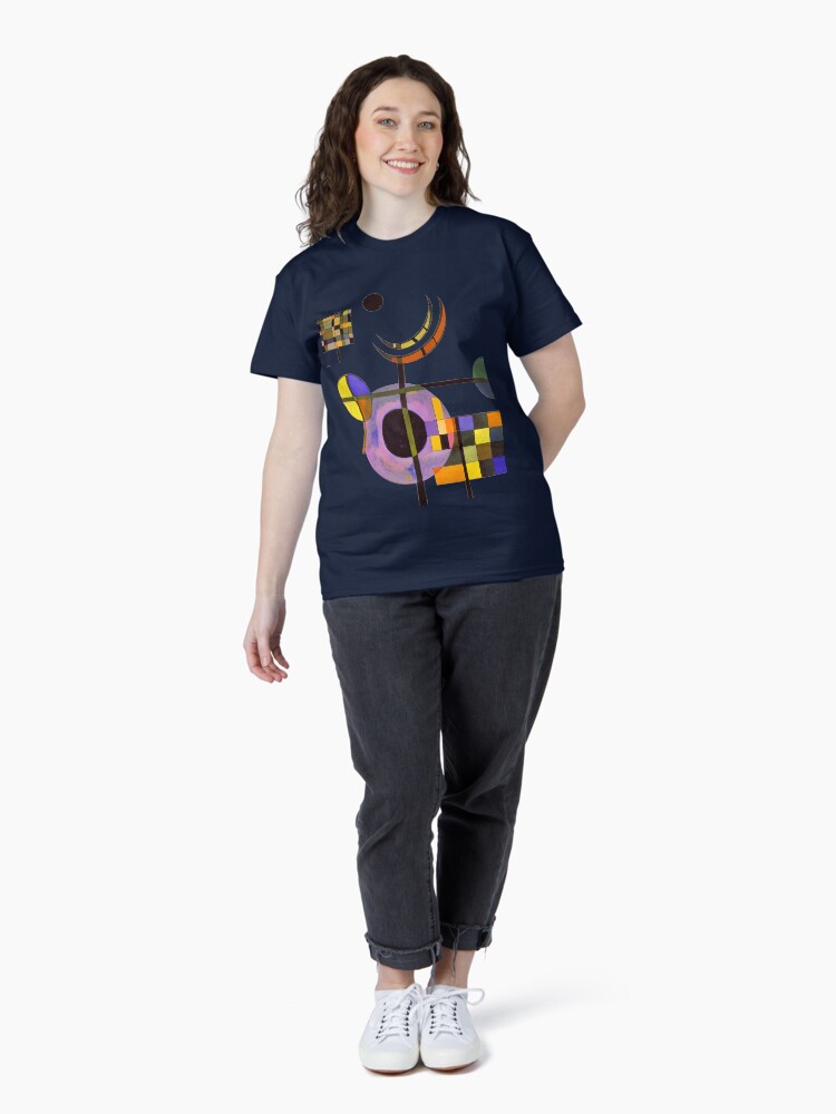 Thumbnail 4 of 7, Classic T-Shirt, Kandinsky, Counter-weights designed and sold by LazyHatter.