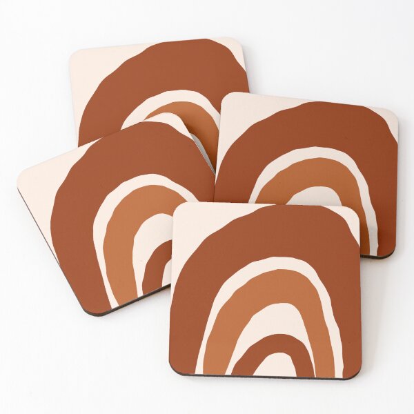 Item preview, Terracotta Rainbow Abstract designed and sold by MaiZephyr.