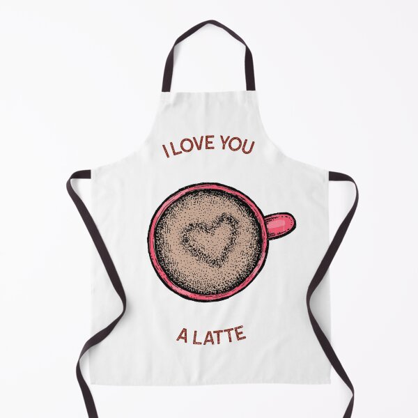 Item preview, I love you a latte designed and sold by MizzKarizmah.