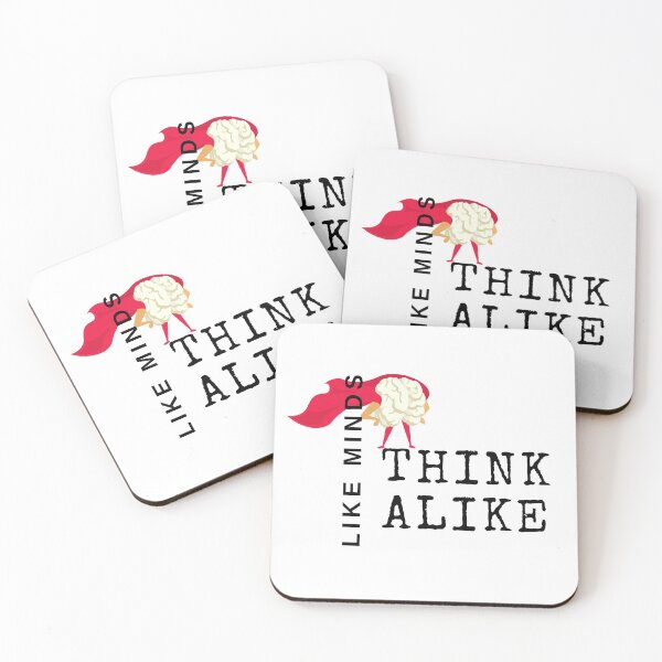 Item preview, Like Minds Think Alike designed and sold by besttwlife.