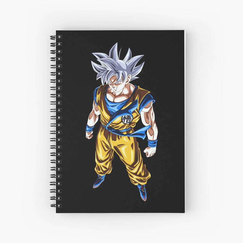 son goku and golden frezzer Spiral Notebook for Sale by JulyArt9