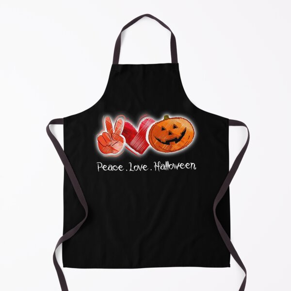 Item preview, Peace Love Halloween Pumpkin designed and sold by glynismalcolm.