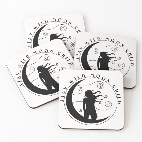 Item preview, Stay Wild Moon Child Sticker Gift For Woman - Girl Moon child - Lady Moon child designed and sold by hippololocc.