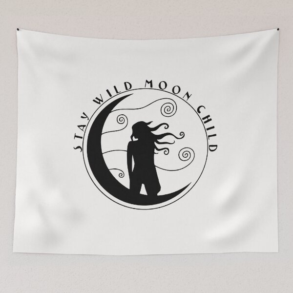 Item preview, Stay Wild Moon Child Sticker Gift For Woman - Girl Moon child - Lady Moon child designed and sold by hippololocc.