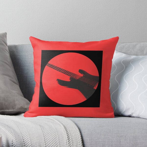 Engedi 1 Scarlet Throw Pillow