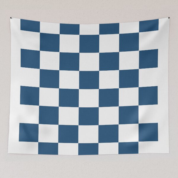 Item preview, BLUE CHEQUERED designed and sold by PSheekey.