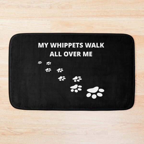 Aperçu de l'œuvre MES WHIPPETS MARCHENT SUR MOI créée et vendue par uniqueitems.