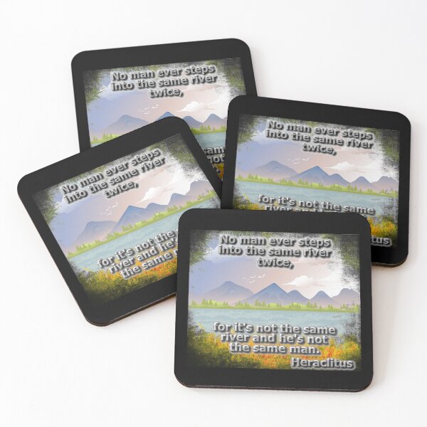 Item preview, No man ever steps into the same (BT) designed and sold by OleKurmudgeon.