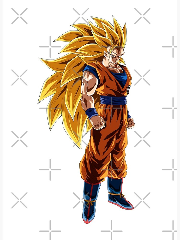 Goku super saiyan 1 | Art Board Print