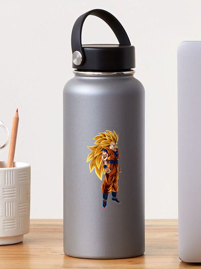 Powerful Saiyan: 350/450ml Son Goku Anime Thermos – Stainless