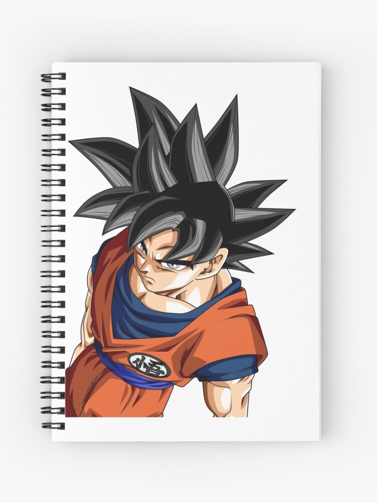 Cuaderno de espiral «goku ultra instinto migette» de JulyArt9 | Redbubble