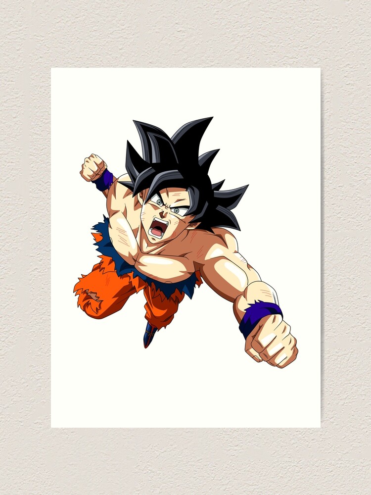 Dragon Ball Son Goku Super Saiyan Photographic Print for Sale by JulyArt9