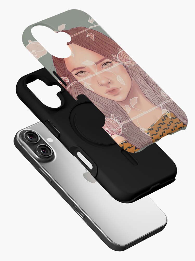 Thumbnail 2 of 4, iPhone Case, Roses designed and sold by misskatz.