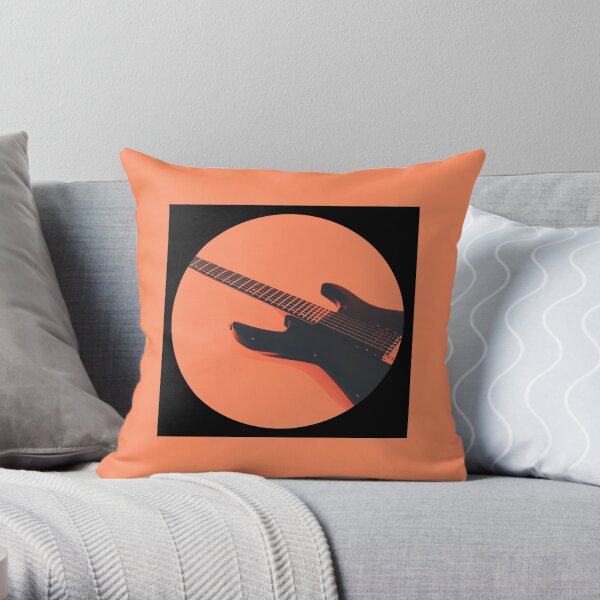 Engedi 1 Coral Throw Pillow