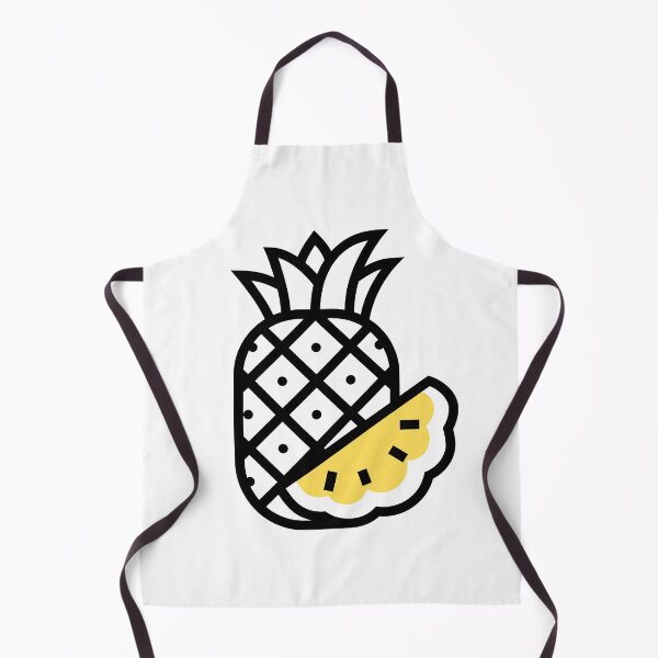 Item preview, Black and White Pineapple Exotic Fruit designed and sold by LenysEcoHome.