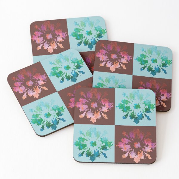 Item preview, Blossom in Turquoise and Inversion designed and sold by NJartbyNJacobson.