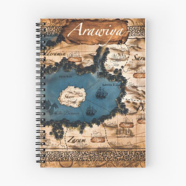 Item preview, Map of ARAWIYA designed and sold by FlowArt-design.