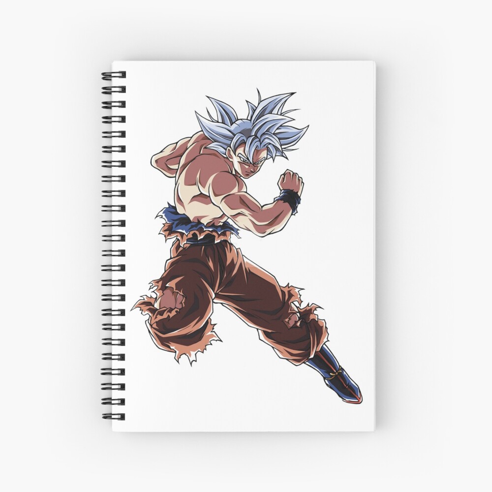 son goku and golden frezzer Spiral Notebook for Sale by JulyArt9