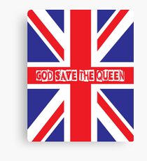 God Save the Queen Canvas Print