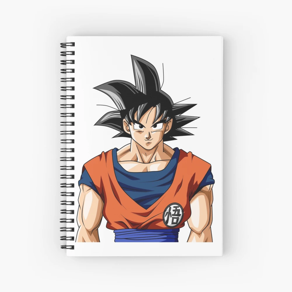 son goku and golden frezzer Spiral Notebook for Sale by JulyArt9