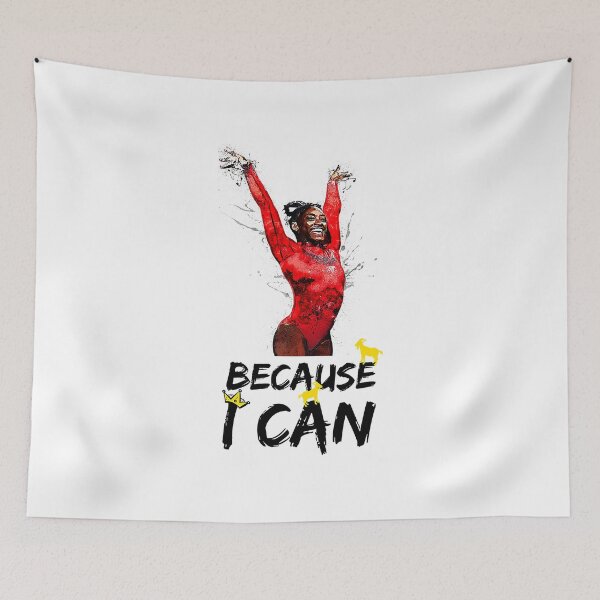 Item preview, Biles Gymnastics Simone Because I Can G.O.A.T  designed and sold by JulianLawrence.