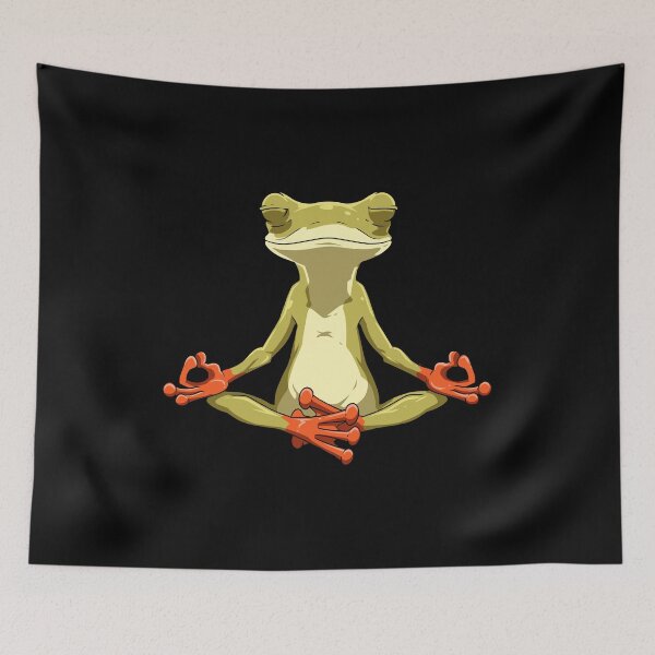 Item preview, Yoga Frog Meditation - More Stretching Less Stressing designed and sold by melomedia.