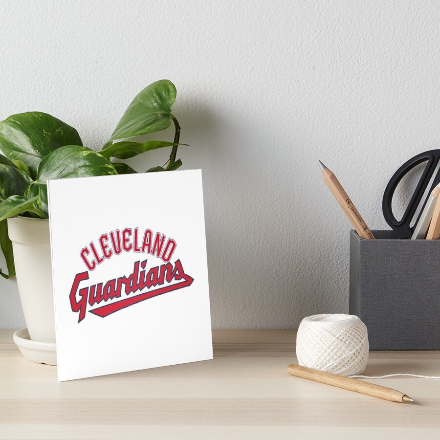 Cleveland guardians Art Board Print for Sale by Maximize Style