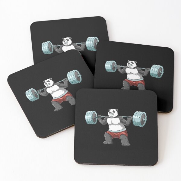 Item preview, Panda Bodybuilding Hustle For That Muscle designed and sold by melomedia.