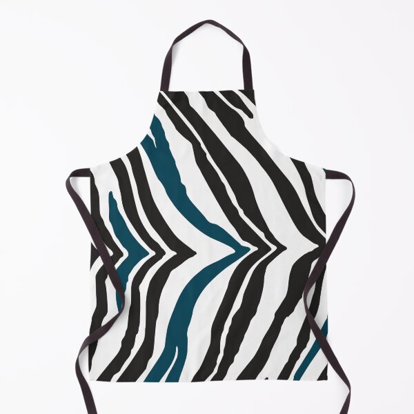 Item preview, Zebra Print: Teal, White and Black designed and sold by XCEEDTRANSITION.
