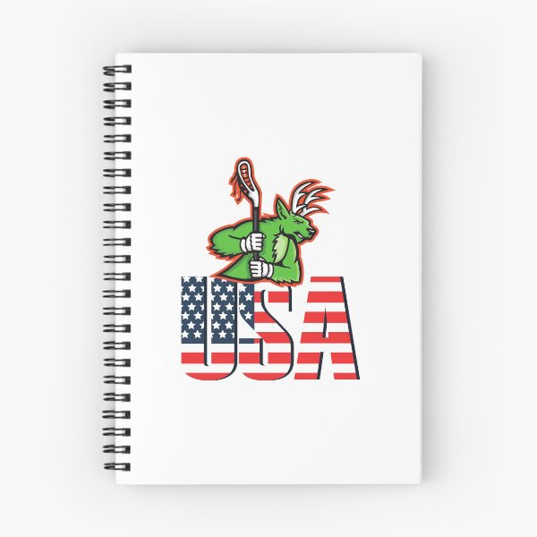 Item preview, Lacrosse USA American Flag designed and sold by besttwlife.