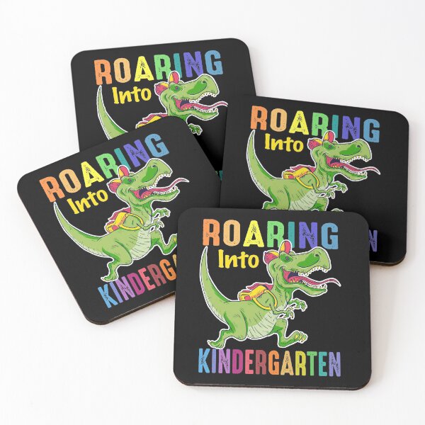 Item preview, Roaring Kindergarten Dinosaur T-Rex Back To School designed and sold by Gwenn69.