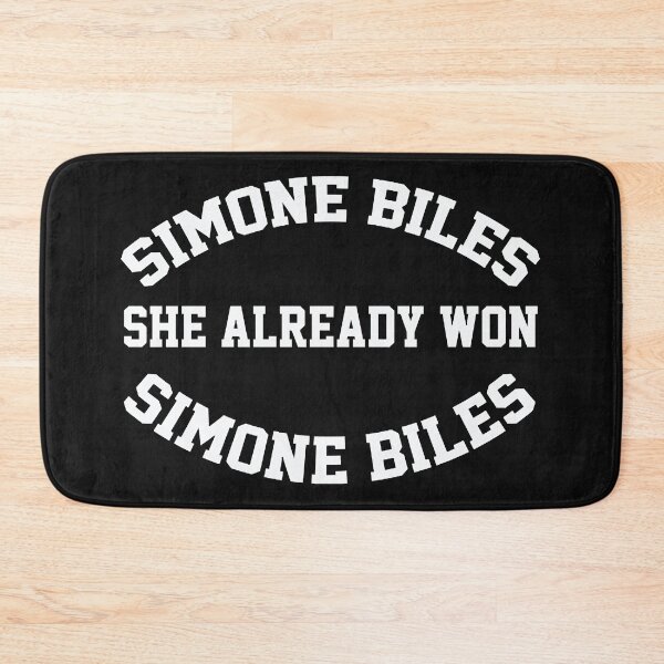 Item preview, Simone Biles, She already won  designed and sold by JulianLawrence.