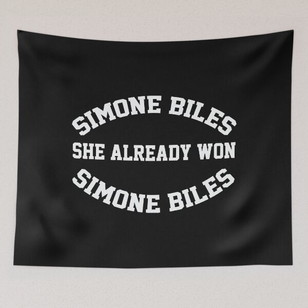 Item preview, Simone Biles, She already won  designed and sold by JulianLawrence.