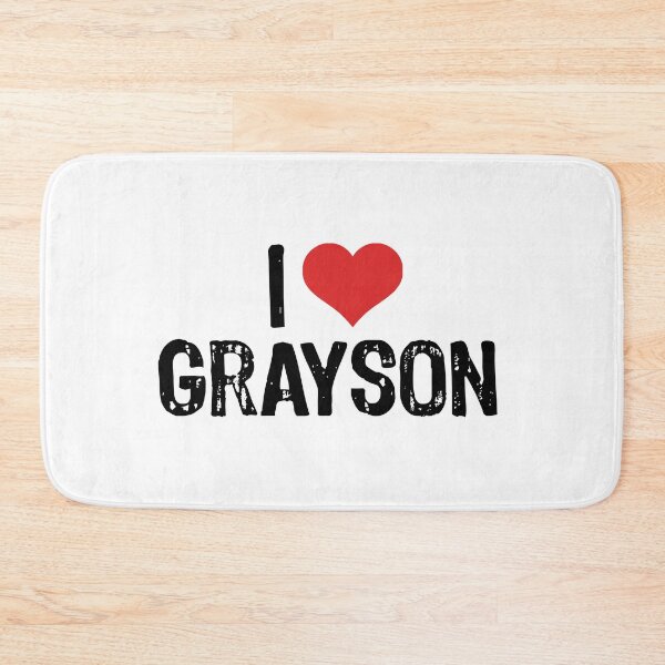Item preview, I Love Grayson designed and sold by The "I Love Everything" Shop.