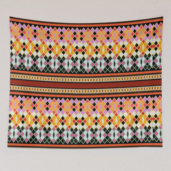 Item preview, Geometric ethnic seamless pattern  designed and sold by AnyMage.