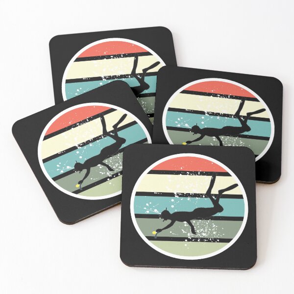 Item preview, Vintage retro Underwater hockey logo (Octopush) designed and sold by Kei-O-kay.