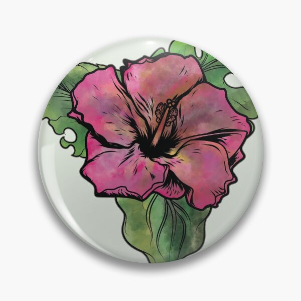 Item preview, Pink - Red Watercolor Flower designed and sold by Pavnud.