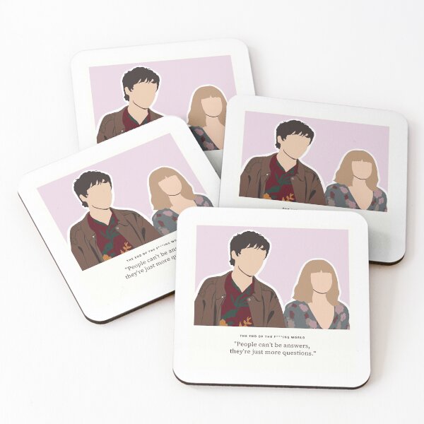 Item preview, The End of the F ing World James and Alyssa Quote  designed and sold by JulianLawrence.