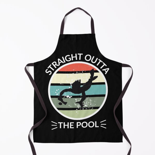 Item preview, Straight outta the pool Vintage retro Underwater hockey logo (Octopush) designed and sold by Kei-O-kay.