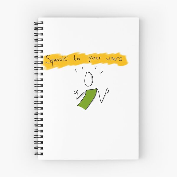 Item preview, Speak to your Users designed and sold by agiletimelord.