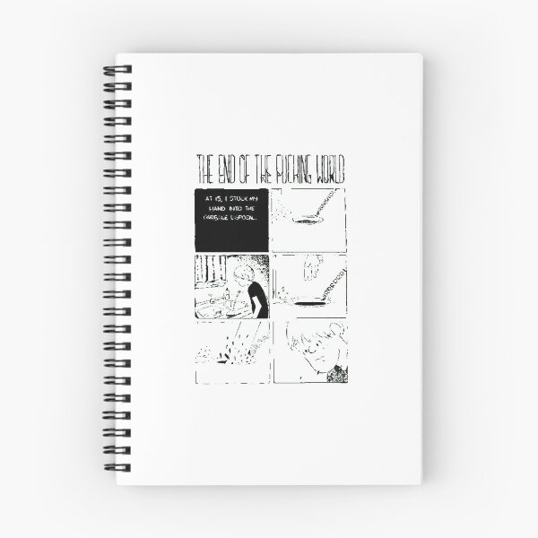 Item preview, The end of the fxxxing world - comic  designed and sold by JulianLawrence.