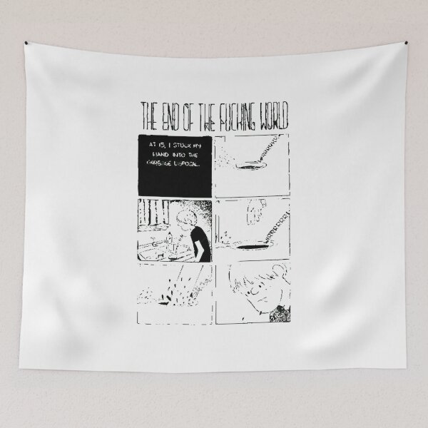 Item preview, The end of the fxxxing world - comic  designed and sold by JulianLawrence.