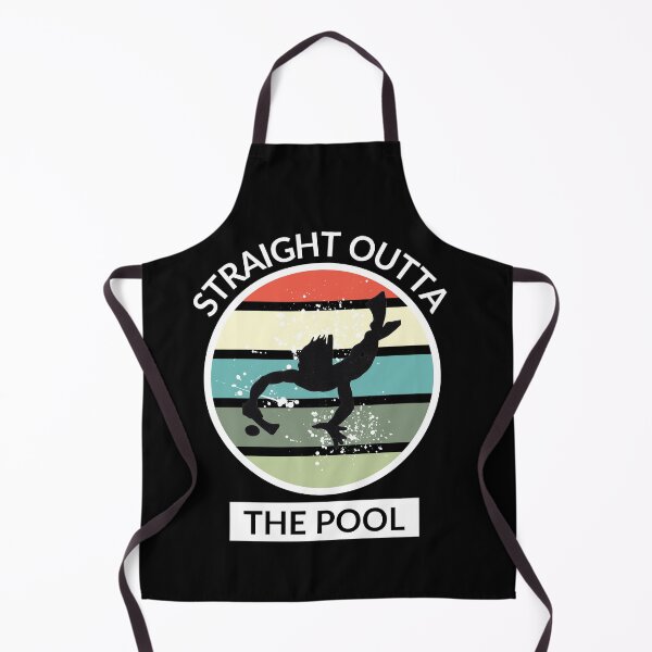 Item preview, Straight outta the pool Vintage retro Underwater hockey logo (Octopush) designed and sold by Kei-O-kay.